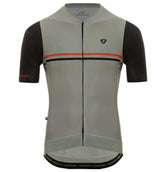 Jersey Ciclismo M/C Hombre GW Gris Cereza